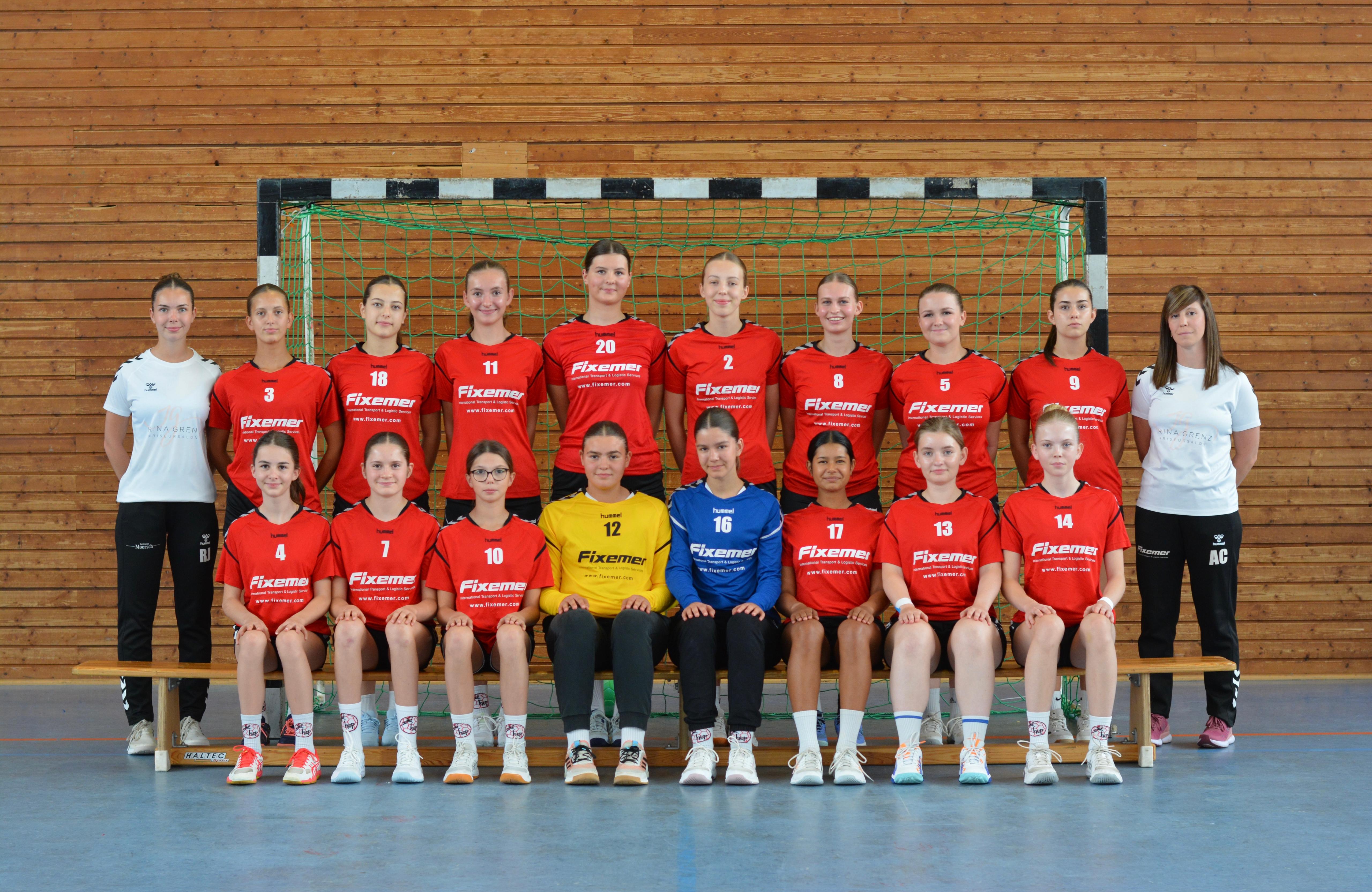WBJugend Mannschaftsfoto