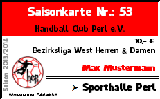 Saisonkarte